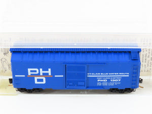 N Kadee Micro-Trains MTL 20150 PHD St. Clair Blue Water Route 40' Box Car #1307
