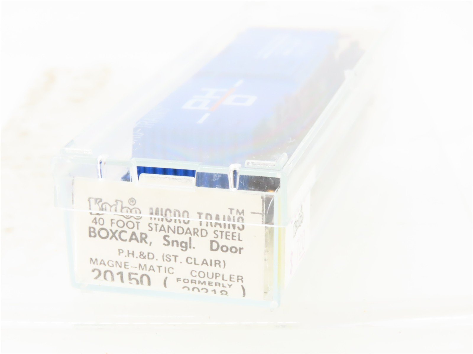 N Kadee Micro-Trains MTL 20150 PHD St. Clair Blue Water Route 40' Box Car #1307