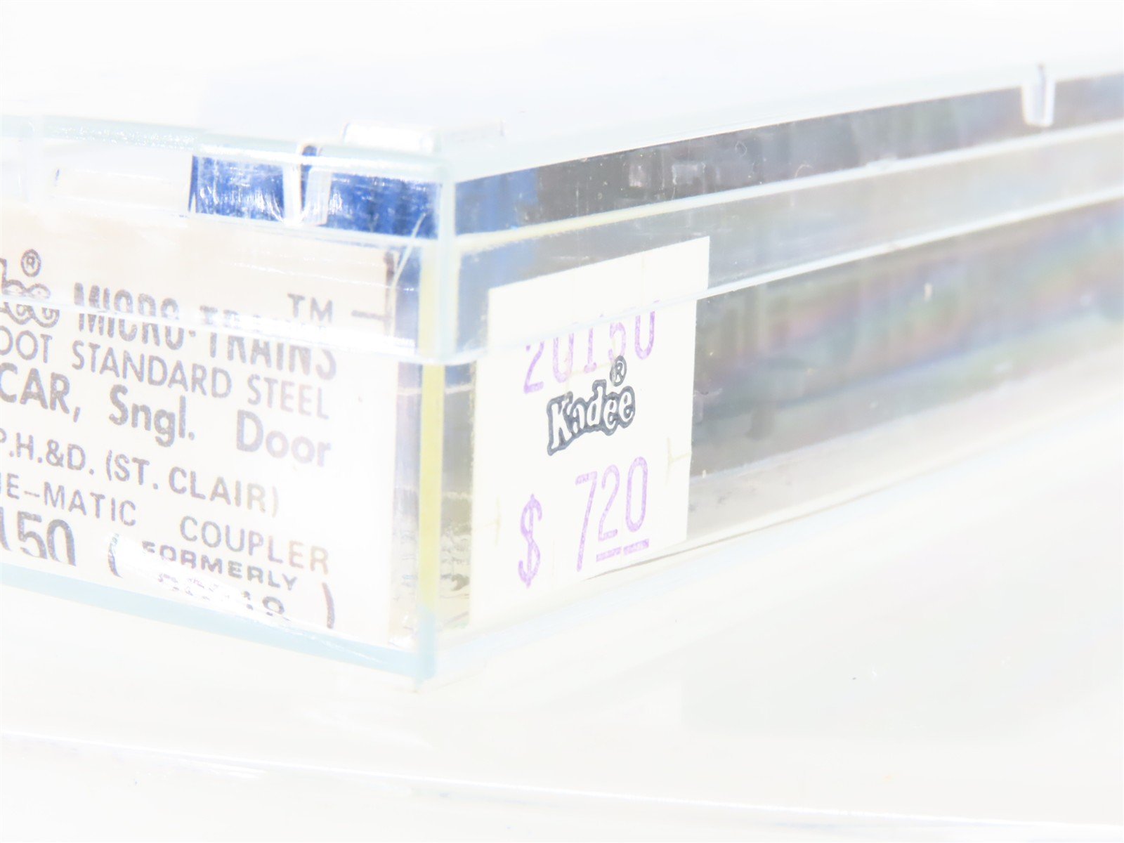 N Kadee Micro-Trains MTL 20150 PHD St. Clair Blue Water Route 40' Box Car #1307