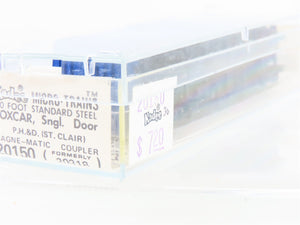 N Kadee Micro-Trains MTL 20150 PHD St. Clair Blue Water Route 40' Box Car #1307