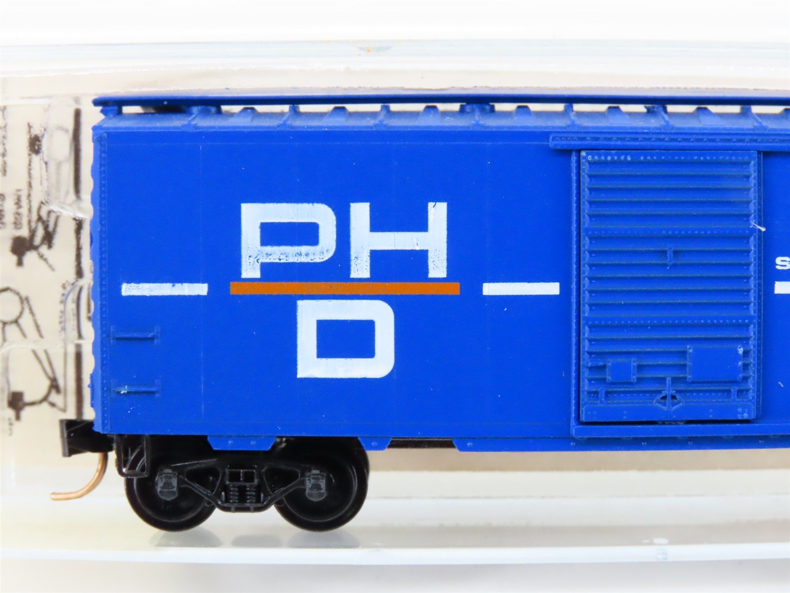 N Kadee Micro-Trains MTL 20150 PHD St. Clair Blue Water Route 40' Box Car #1307