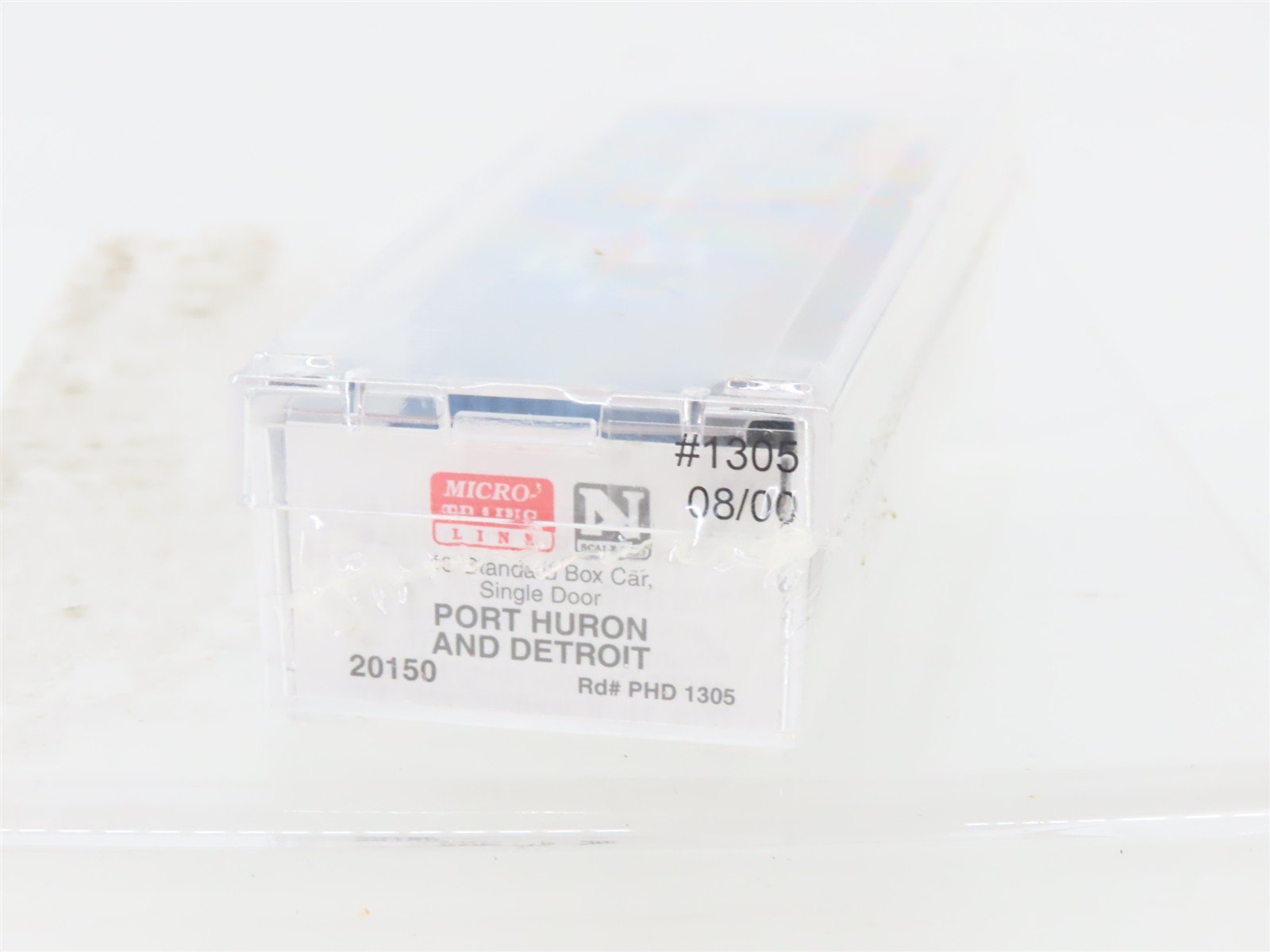 N Scale Micro-Trains MTL 20150 PHD St. Clair Blue Water Route 40' Box Car #1305