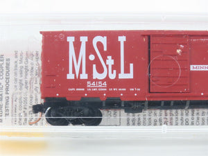 N Scale Micro-Trains MTL 20860 M&StL The Peoria Gateway 40' Box Car #54154