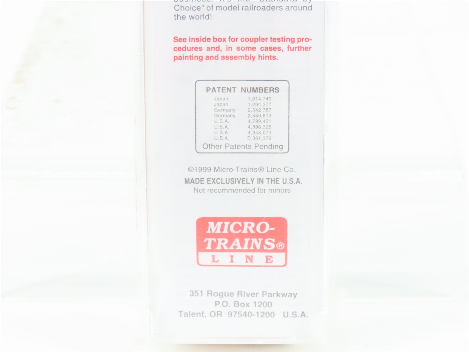 N Scale Micro-Trains MTL 20860 M&StL The Peoria Gateway 40' Box Car #54154