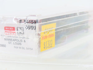 N Scale Micro-Trains MTL 20860 M&StL The Peoria Gateway 40' Box Car #54154