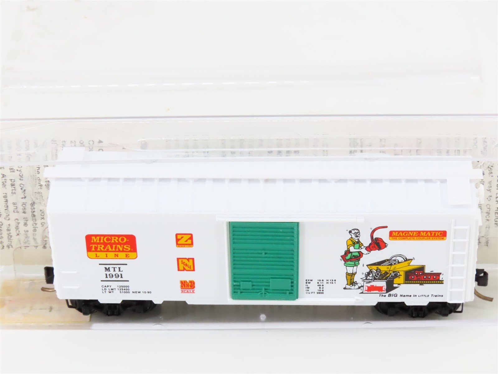 N Scale Micro-Trains MTL 20086 MTL Micro Trains Line 40' Box Car #1991