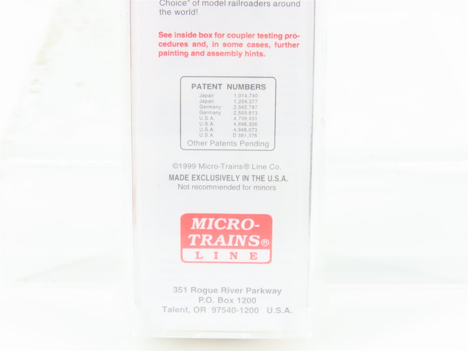 N Scale Micro-Trains MTL 20860 M&StL The Peoria Gateway 40' Box Car #54154