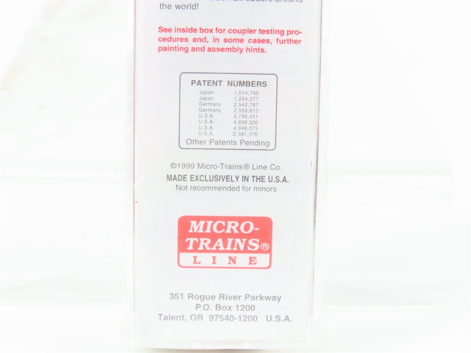 N Scale Micro-Trains MTL 20860 M&StL The Peoria Gateway 40' Box Car #54154