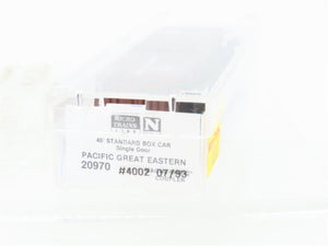 N Scale Micro-Trains MTL 20970 PGE Pacific Great Eastern 40' Box Car #4022