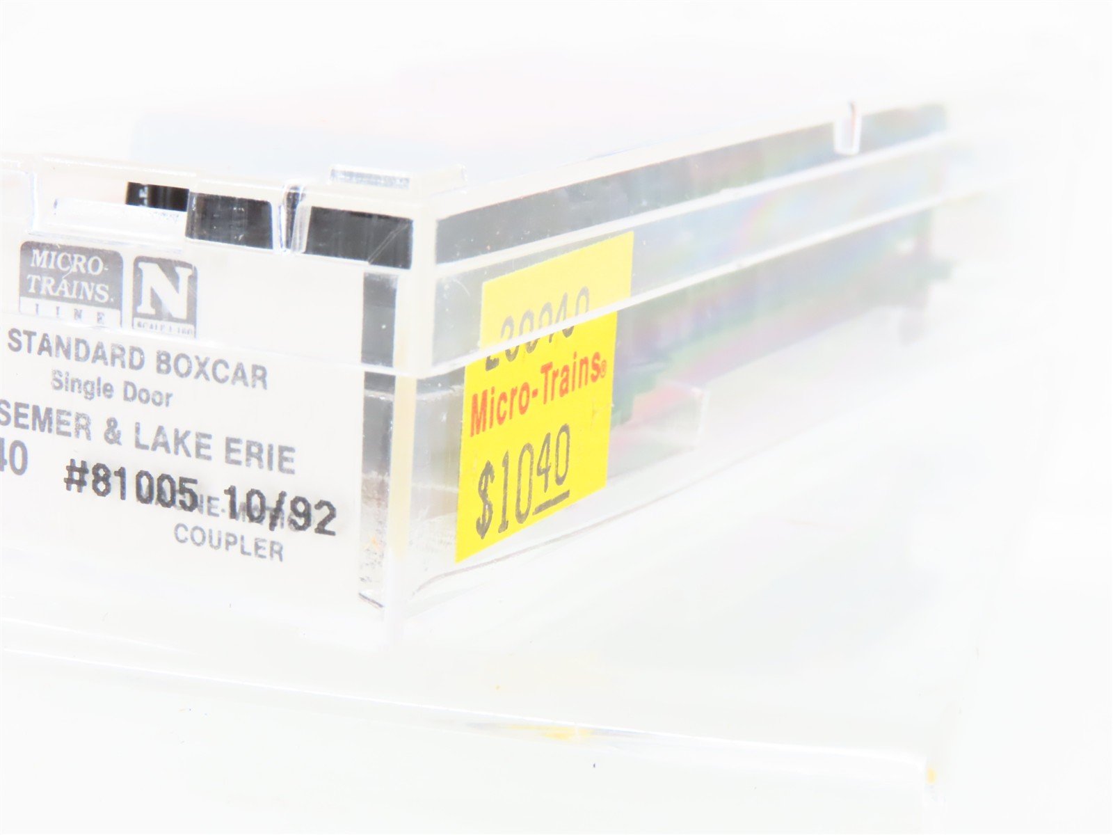 N Scale Micro-Trains MTL 20940 B&LE Bessemer & Lake Erie 40' Box Car #81005