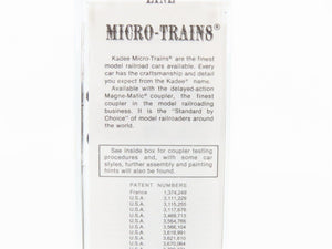N Scale Kadee Micro-Trains MTL 20950 CGW Corn Belt Route 40' Box Car #91099