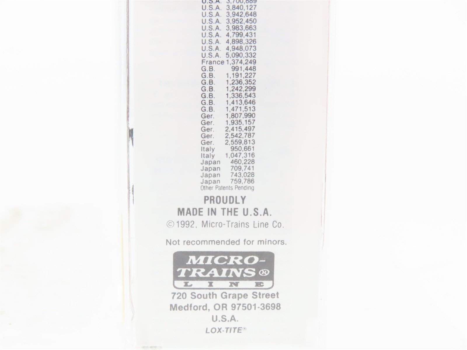 N Scale Micro-Trains MTL 20940 B&LE Bessemer & Lake Erie 40' Box Car #81005