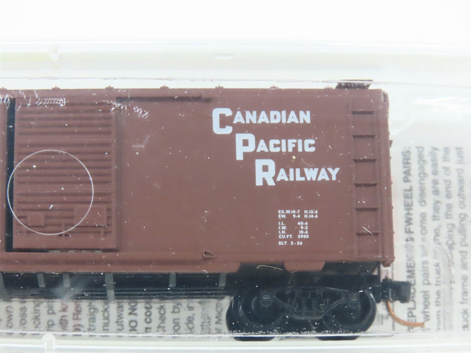 N Scale Micro-Trains MTL 20436 CP Canadian Pacific Railway 40' Box Car #51022