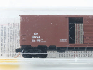 N Scale Micro-Trains MTL 20436 CP Canadian Pacific Railway 40' Box Car #51022