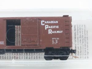 N Scale Micro-Trains MTL 20436 CP Canadian Pacific Railway 40' Box Car #51022