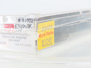 N Scale Micro-Trains MTL 20436 CP Canadian Pacific Railway 40' Box Car #51022