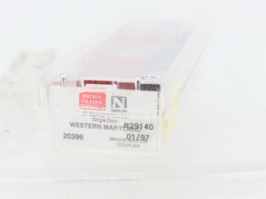 N Scale Micro-Trains MTL 20396 WM Western Maryland Fast Freight 40' Boxcar 29140