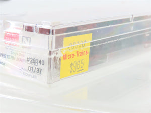N Scale Micro-Trains MTL 20396 WM Western Maryland Fast Freight 40' Boxcar 29140