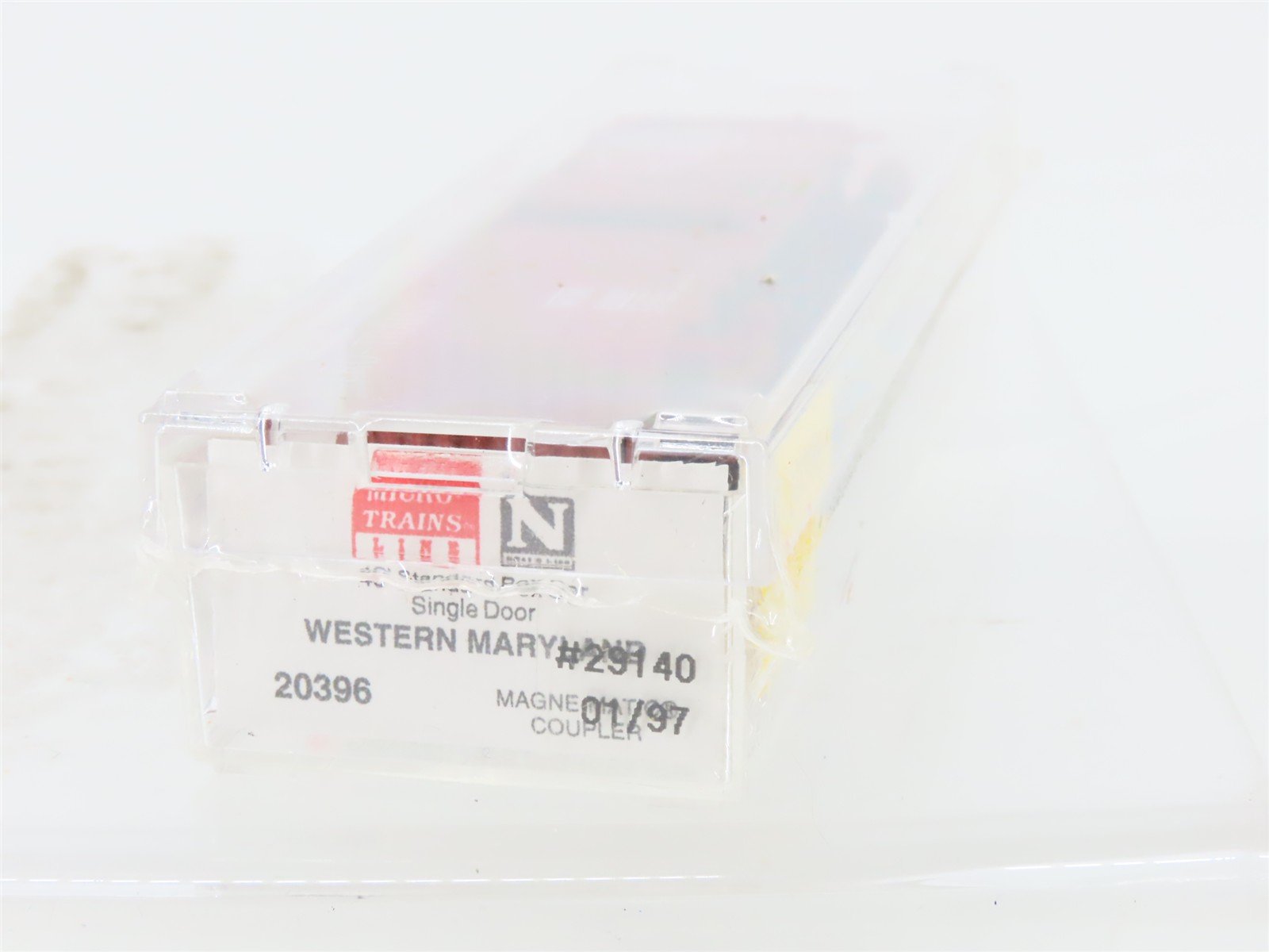 N Scale Micro-Trains MTL 20396 WM Western Maryland Fast Freight 40' Boxcar 29140