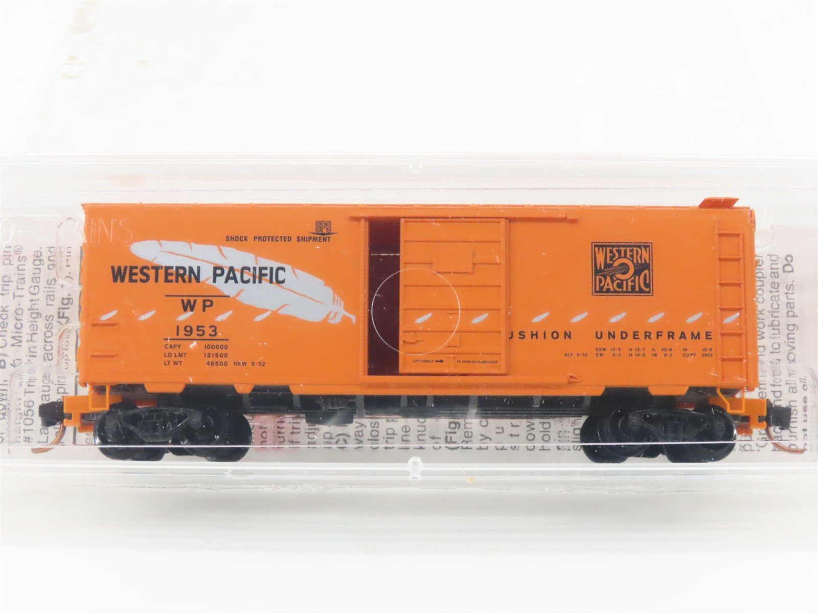 N Scale Micro-Trains MTL 20506 WP Western Pacific 