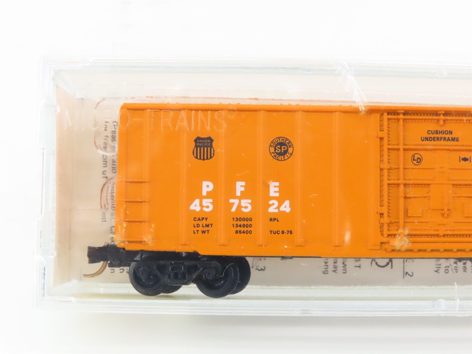 N Kadee Micro-Trains MTL 27090 UP SP PFE Pacific Fruit Express 50' Boxcar 457524