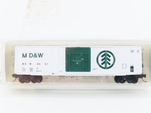N Kadee Micro-Trains MTL 27100 MDW Minnesota Dakota & Western 50' Box Car #9091