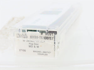 N Kadee Micro-Trains MTL 27100 MDW Minnesota Dakota & Western 50' Box Car #9091