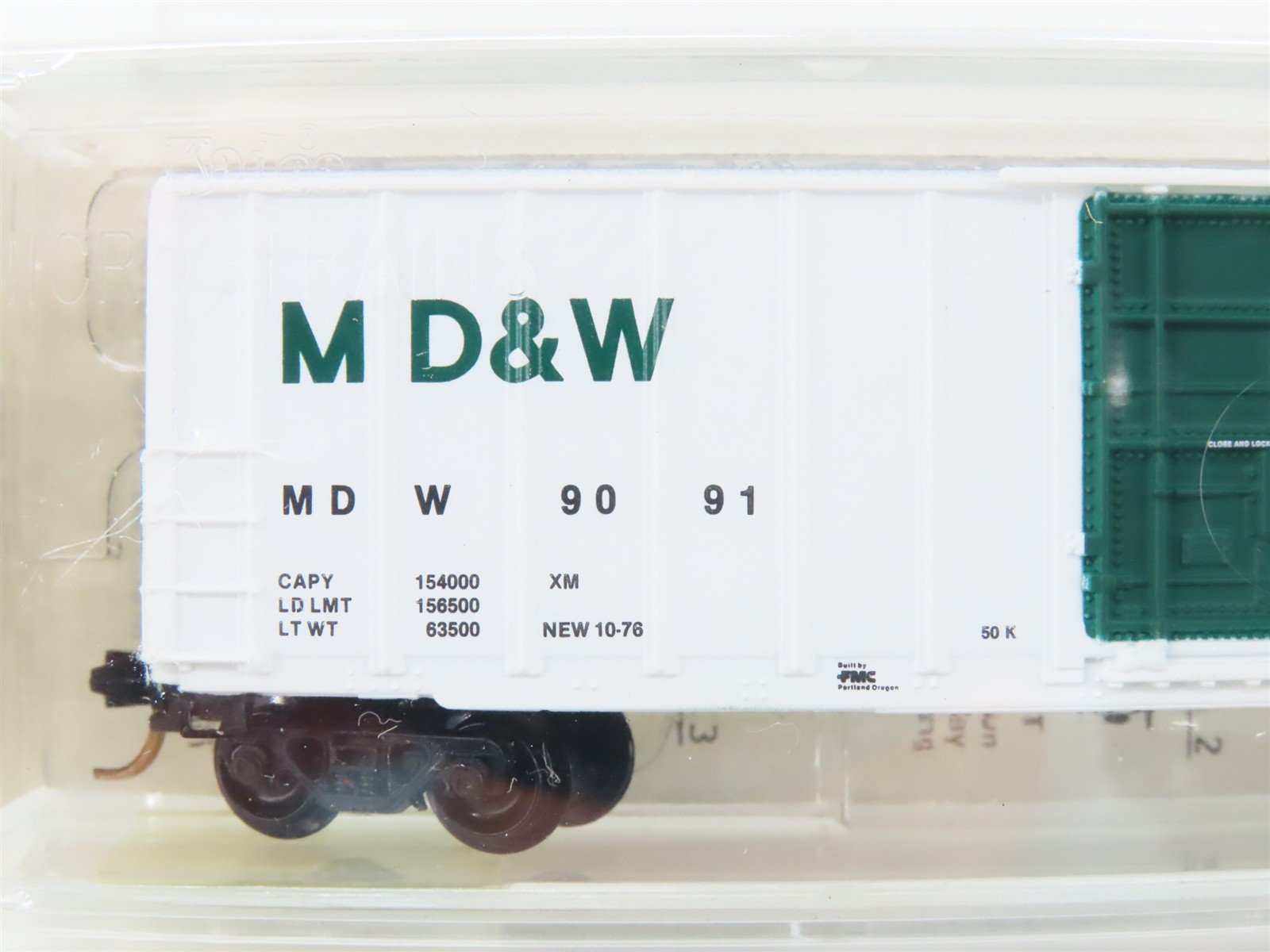 N Kadee Micro-Trains MTL 27100 MDW Minnesota Dakota & Western 50' Box Car #9091