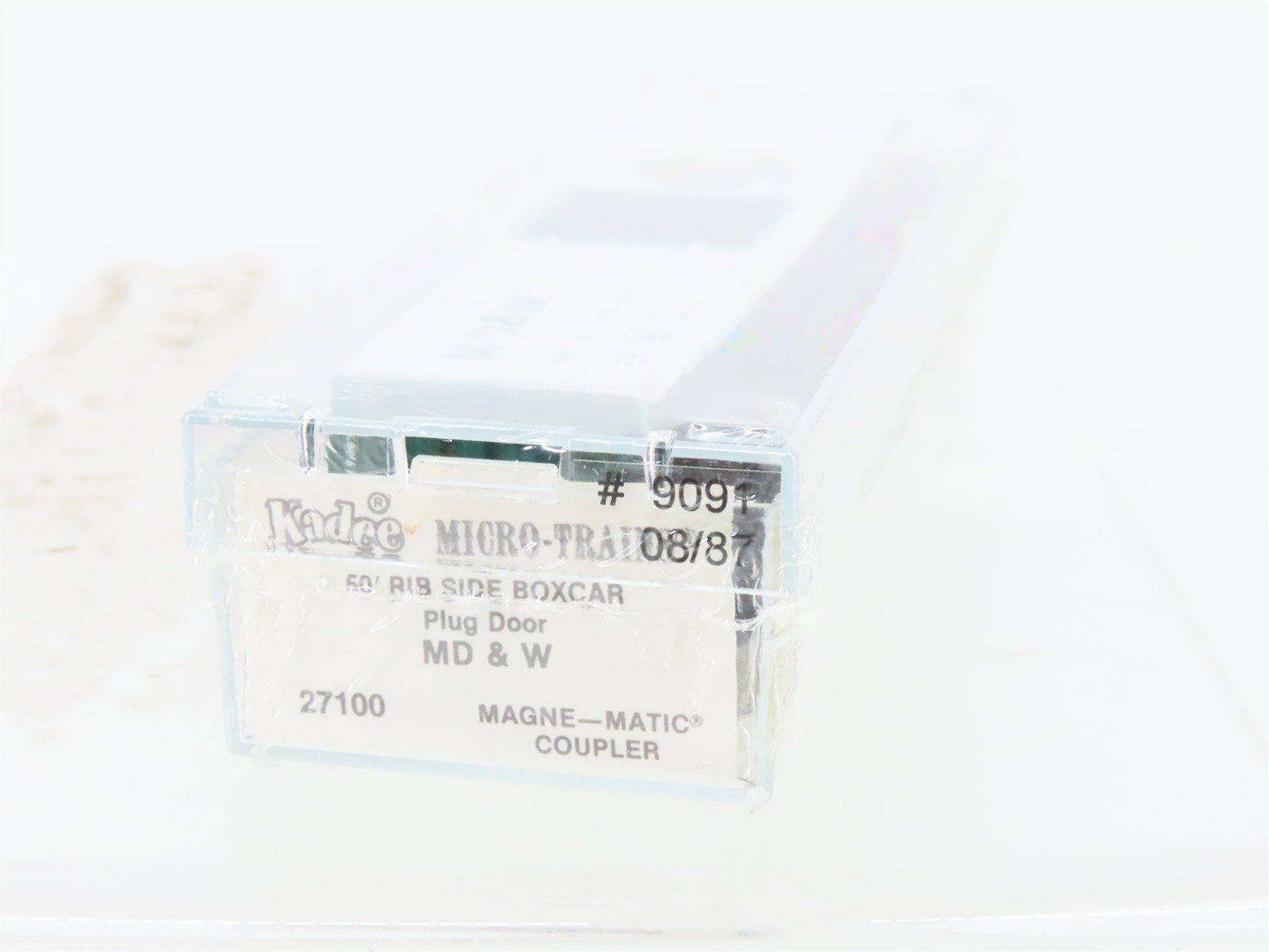 N Kadee Micro-Trains MTL 27100 MDW Minnesota Dakota & Western 50' Box Car #9091