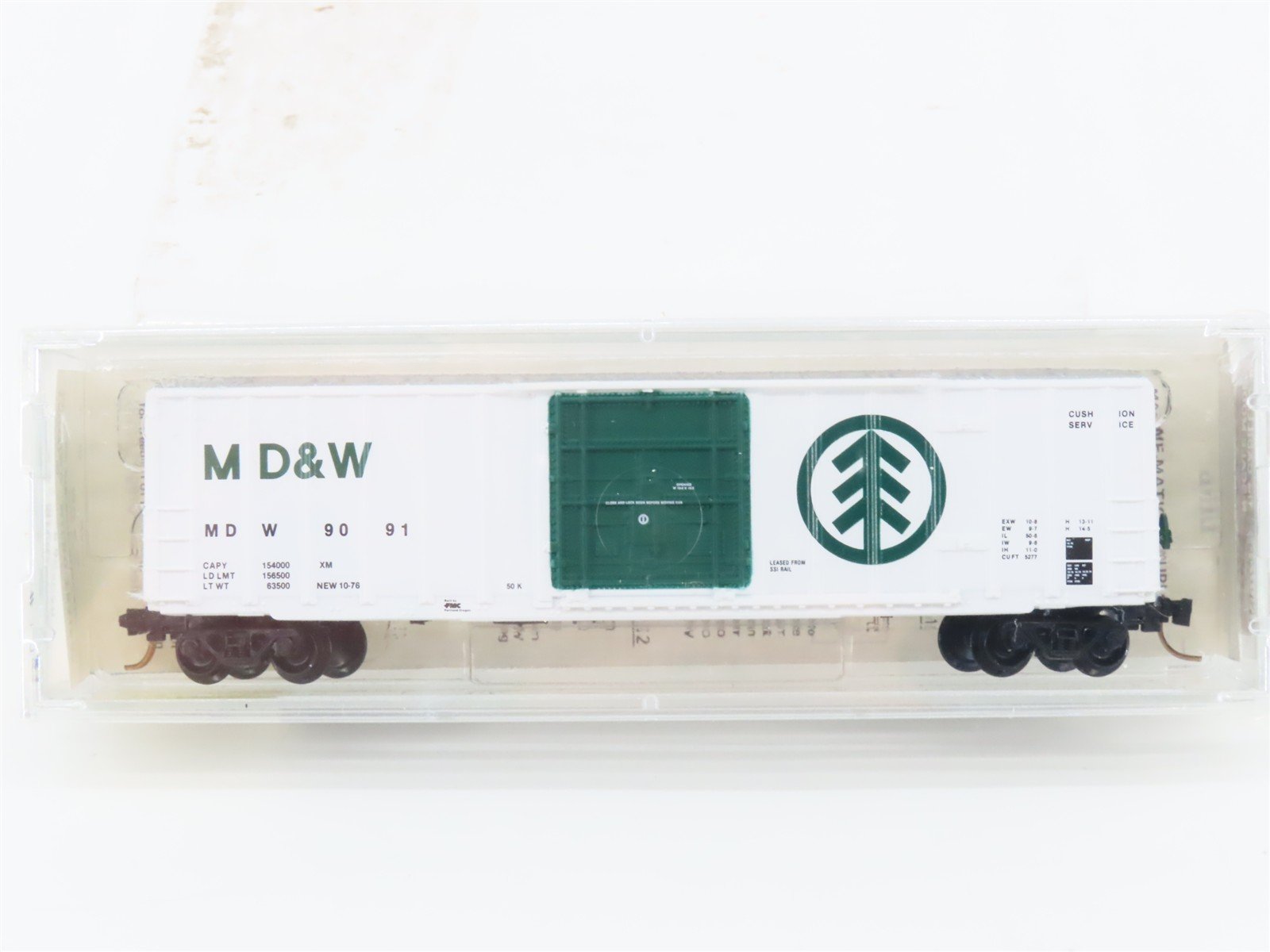 N Kadee Micro-Trains MTL 27100 MDW Minnesota Dakota & Western 50' Box Car #9091