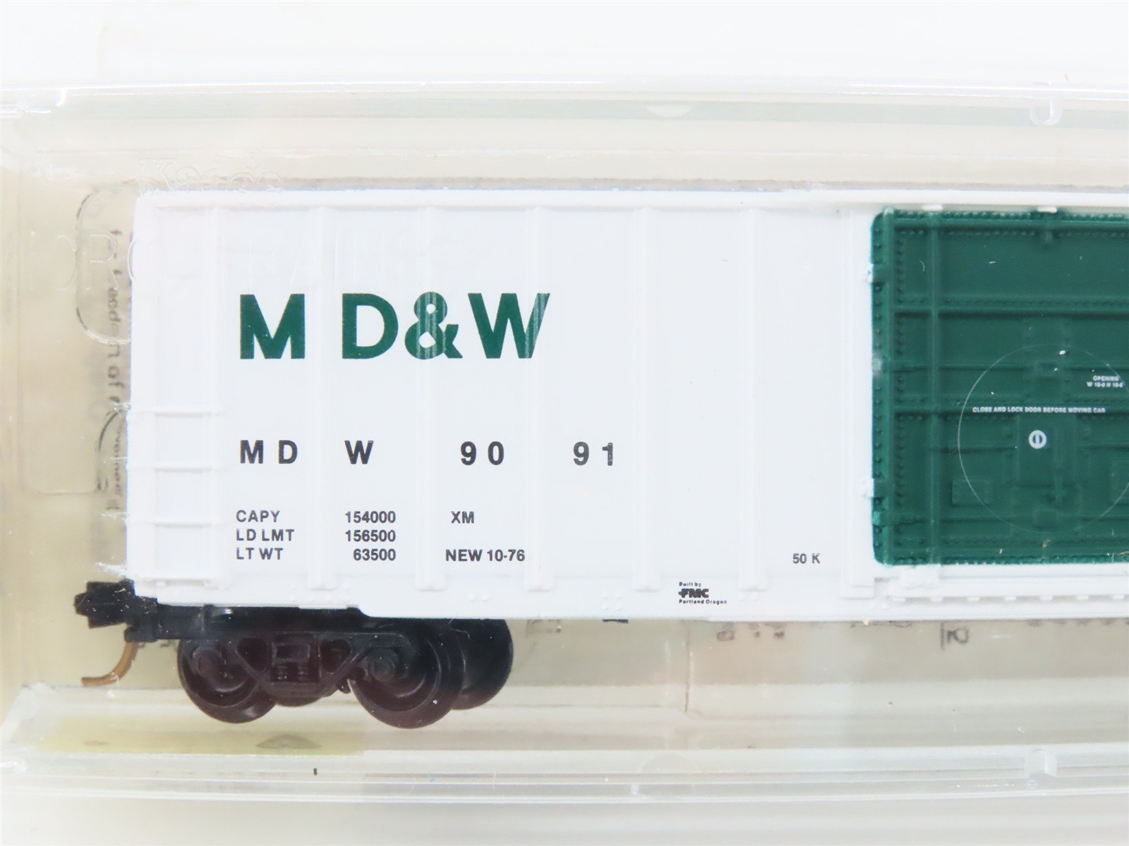 N Kadee Micro-Trains MTL 27100 MDW Minnesota Dakota & Western 50' Box Car #9091