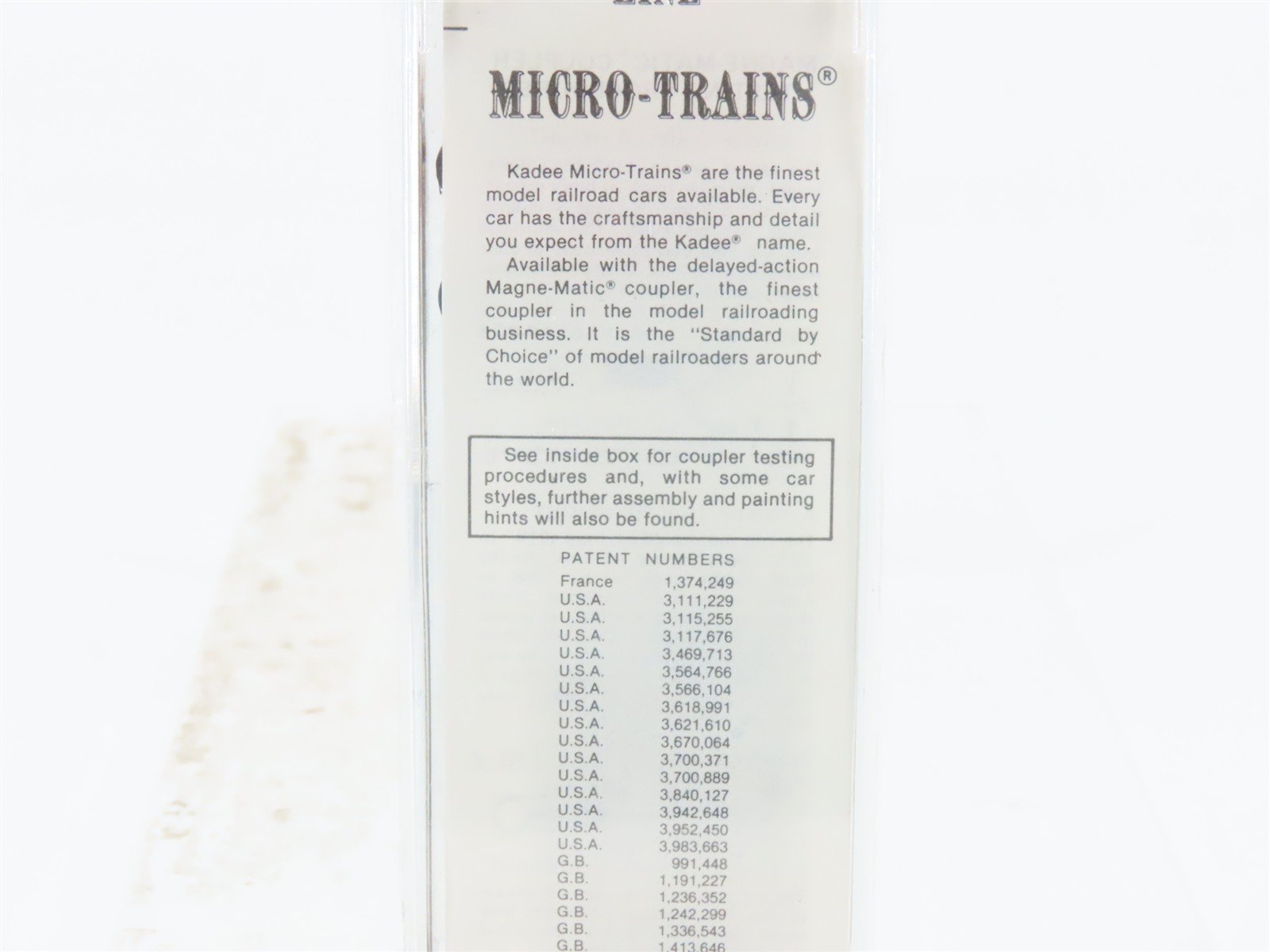 N Kadee Micro-Trains MTL 27100 MDW Minnesota Dakota & Western 50' Box Car #9091