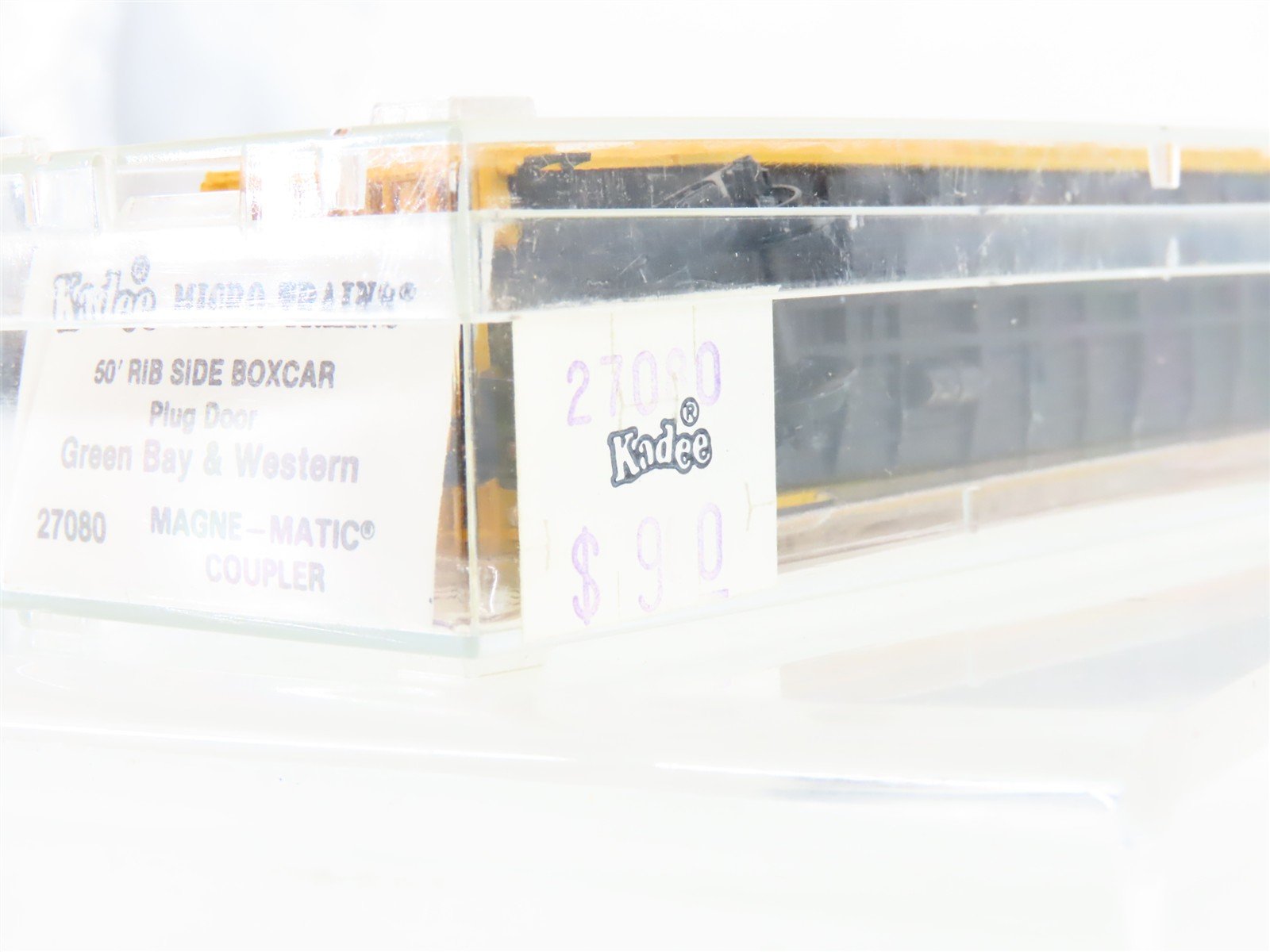 N Scale Kadee Micro-Trains MTL 27080 GBW Green Bay Route 50' Box Car #7365