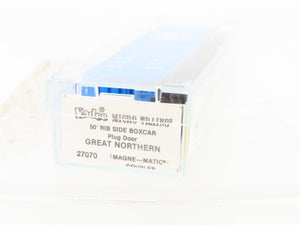 N Kadee Micro-Trains MTL 27070 GN Great Northern Big Sky Blue 50' Boxcar #138148