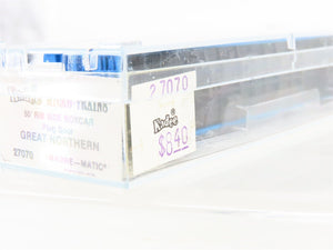 N Kadee Micro-Trains MTL 27070 GN Great Northern Big Sky Blue 50' Boxcar #138148