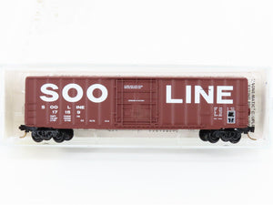 N Scale Kadee Micro-Trains MTL 27060 SOO Line 50' Plug Door Box Car #17159
