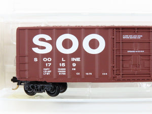 N Scale Kadee Micro-Trains MTL 27060 SOO Line 50' Plug Door Box Car #17159