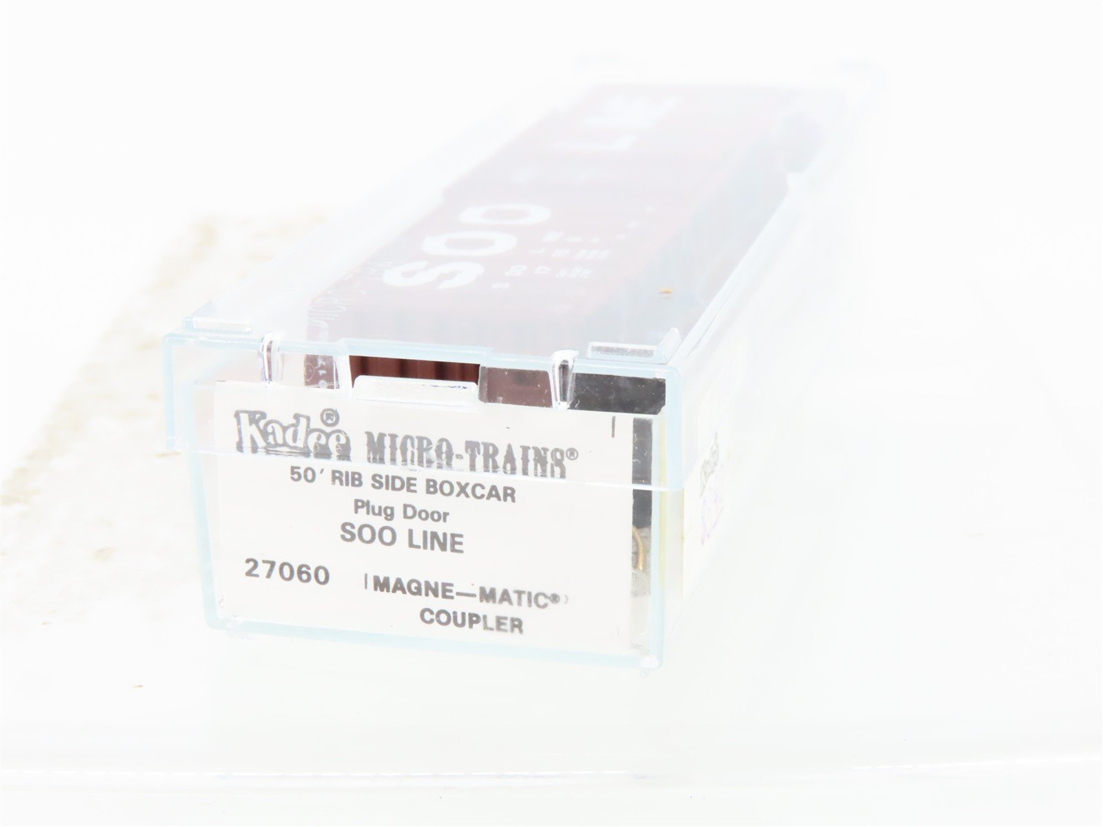 N Scale Kadee Micro-Trains MTL 27060 SOO Line 50' Plug Door Box Car #17159