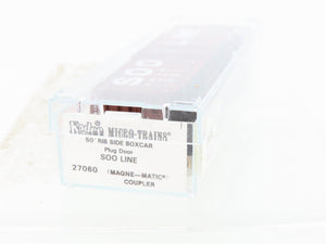 N Scale Kadee Micro-Trains MTL 27060 SOO Line 50' Plug Door Box Car #17159