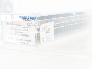 N Kadee Micro-Trains MTL 27070 GN Great Northern Big Sky Blue 50' Boxcar #138431