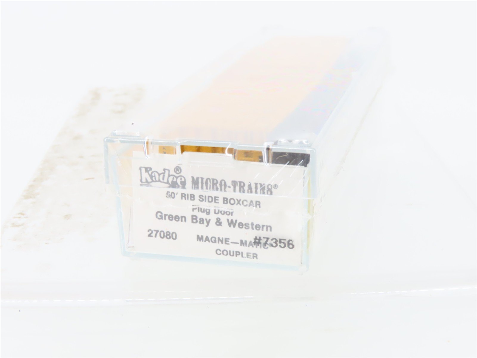 N Scale Kadee Micro-Trains MTL 27080 GBW Green Bay Route 50' Box Car #7356