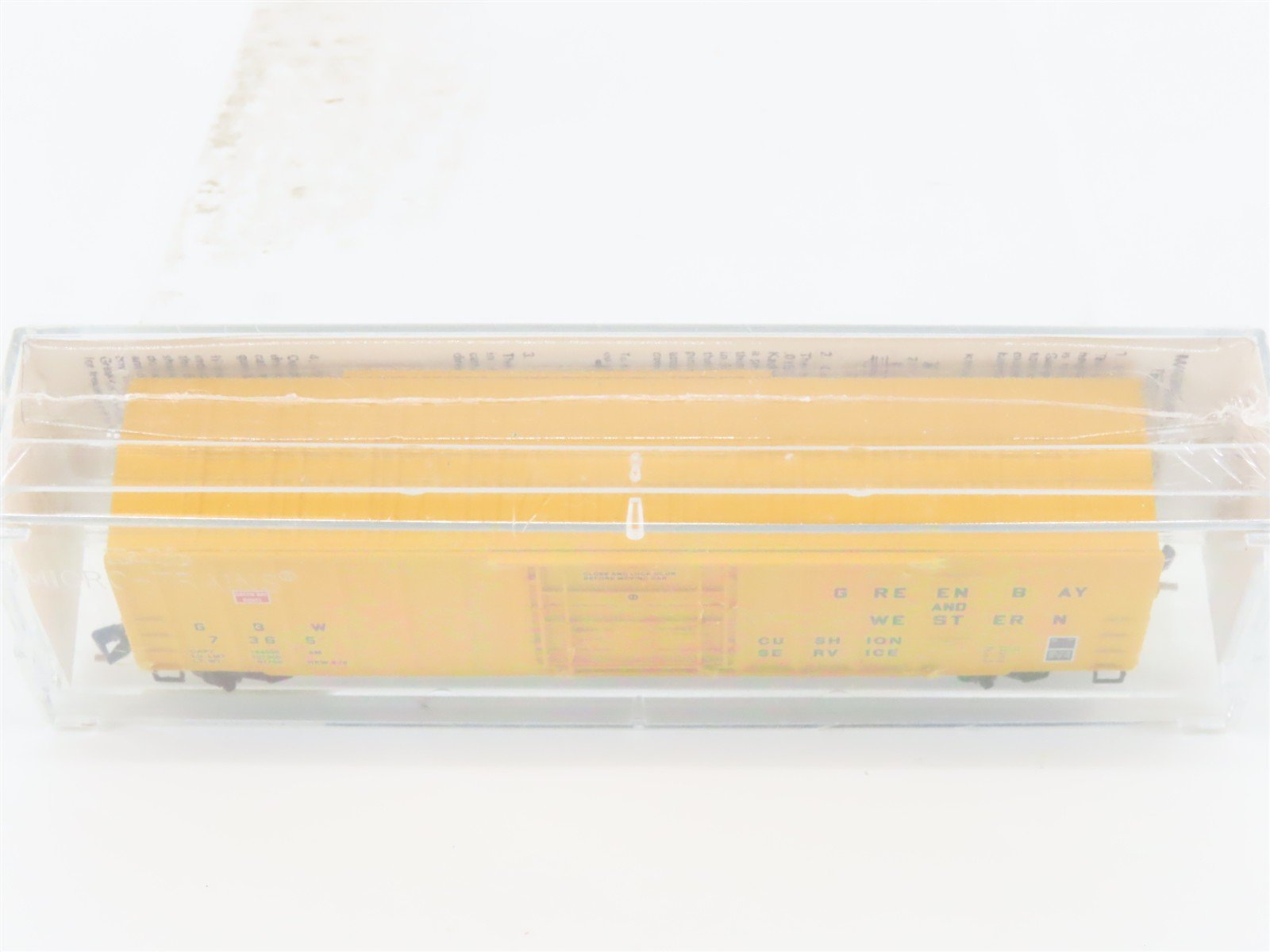 N Scale Kadee Micro-Trains MTL 27080 GBW Green Bay Route 50' Box Car #7365
