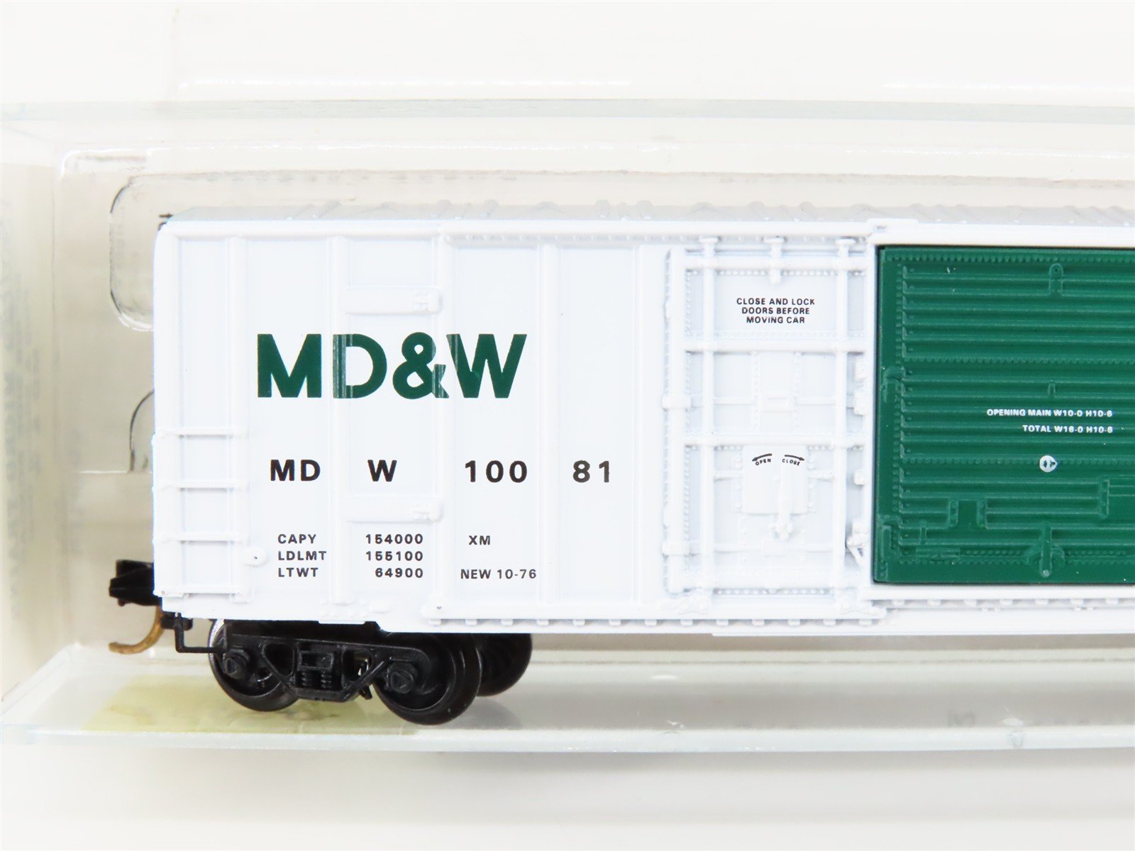 N Kadee Micro-Trains MTL 26020 MDW Minnesota Dakota & Western 50' Box Car #10081