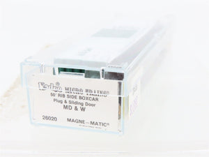 N Kadee Micro-Trains MTL 26020 MDW Minnesota Dakota & Western 50' Box Car #10081