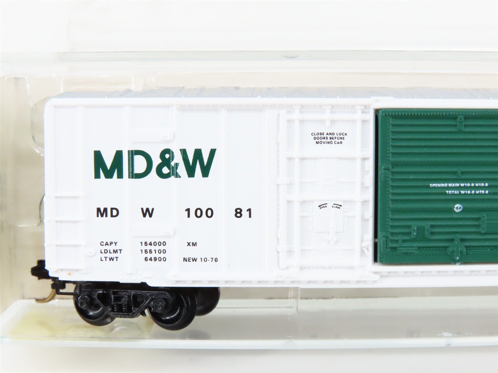 N Kadee Micro-Trains MTL 26020 MDW Minnesota Dakota & Western 50' Box Car #10081
