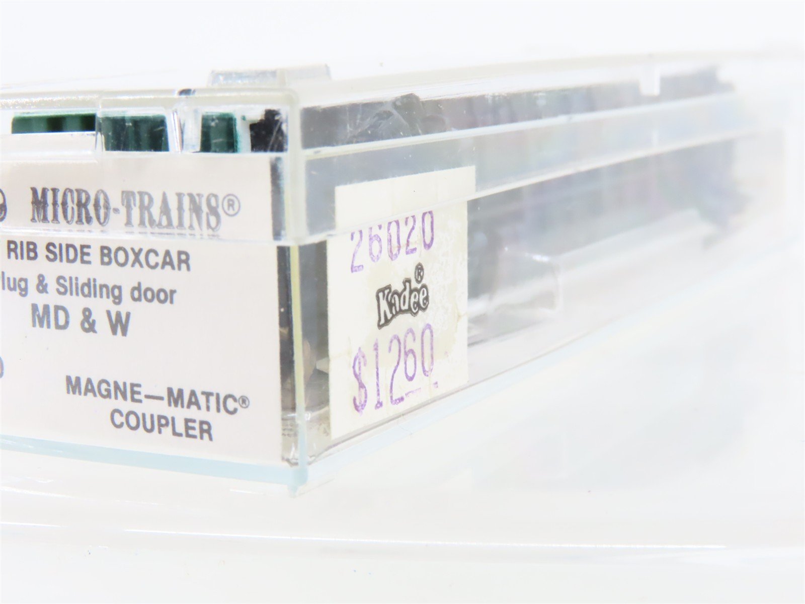 N Kadee Micro-Trains MTL 26020 MDW Minnesota Dakota & Western 50' Box Car #10081