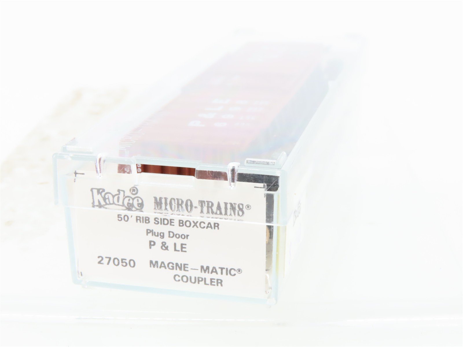 N Kadee Micro-Trains MTL 27050 P&LE Pittsburgh & Lake Erie 50' Box Car #6998