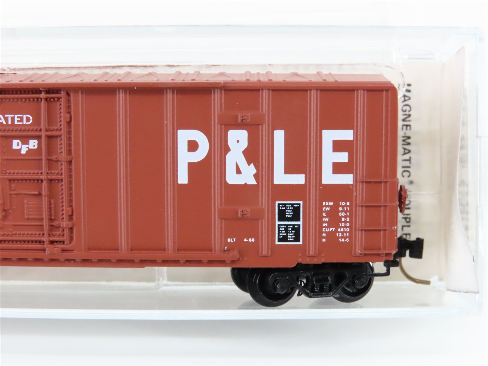 N Kadee Micro-Trains MTL 27050 P&LE Pittsburgh & Lake Erie 50' Box Car #6919