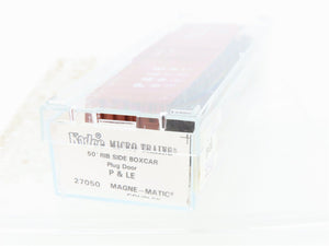 N Kadee Micro-Trains MTL 27050 P&LE Pittsburgh & Lake Erie 50' Box Car #6919