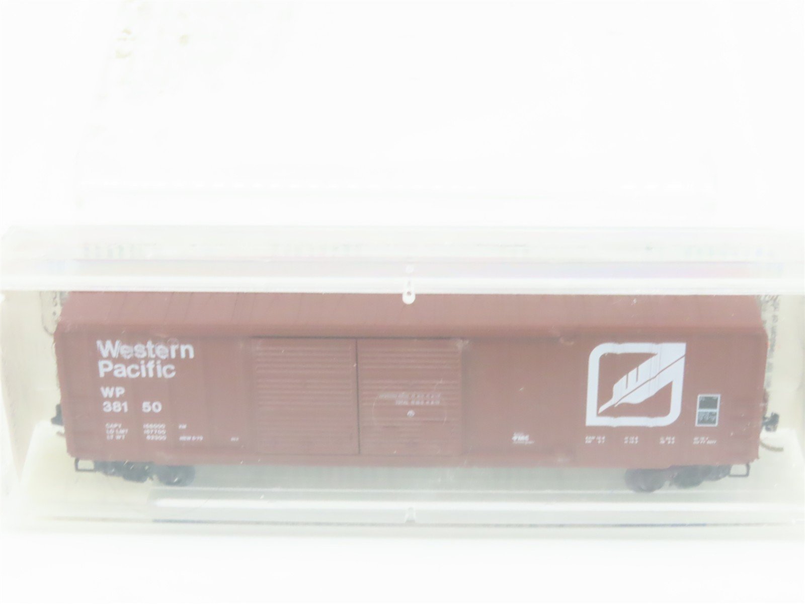 N Scale Kadee Micro-Trains MTL 30080 WP Western Pacific Feather 50' Boxcar 38150
